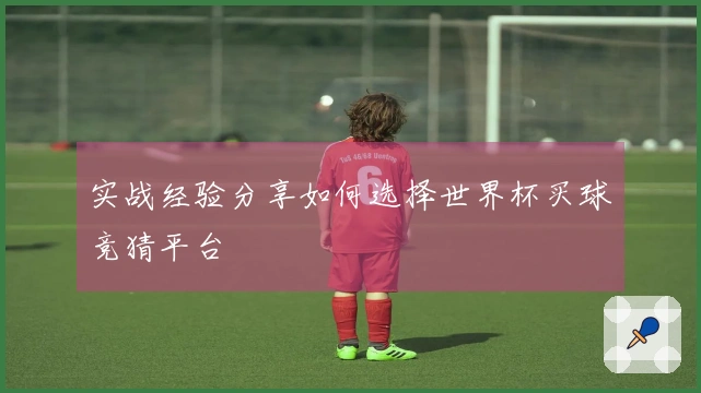 实战经验分享如何选择世界杯买球竞猜平台